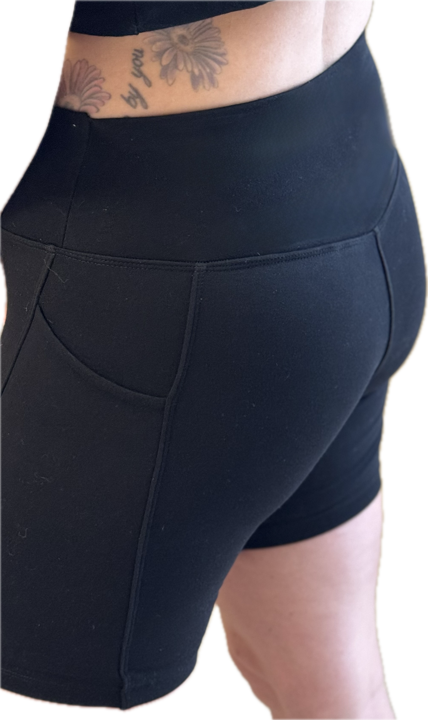 Cooling Lite Classic Mid-High-Rise Biker Short with Pockets