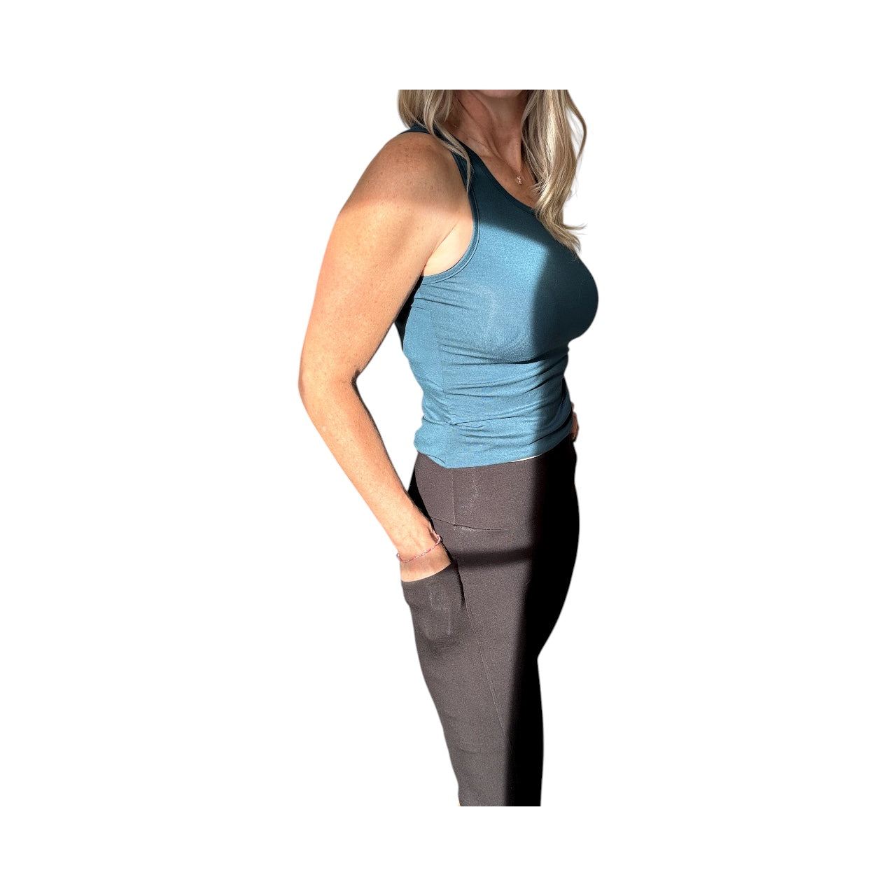 Bamboo Performance High-Rise Leggings with Pockets 25" - Women's