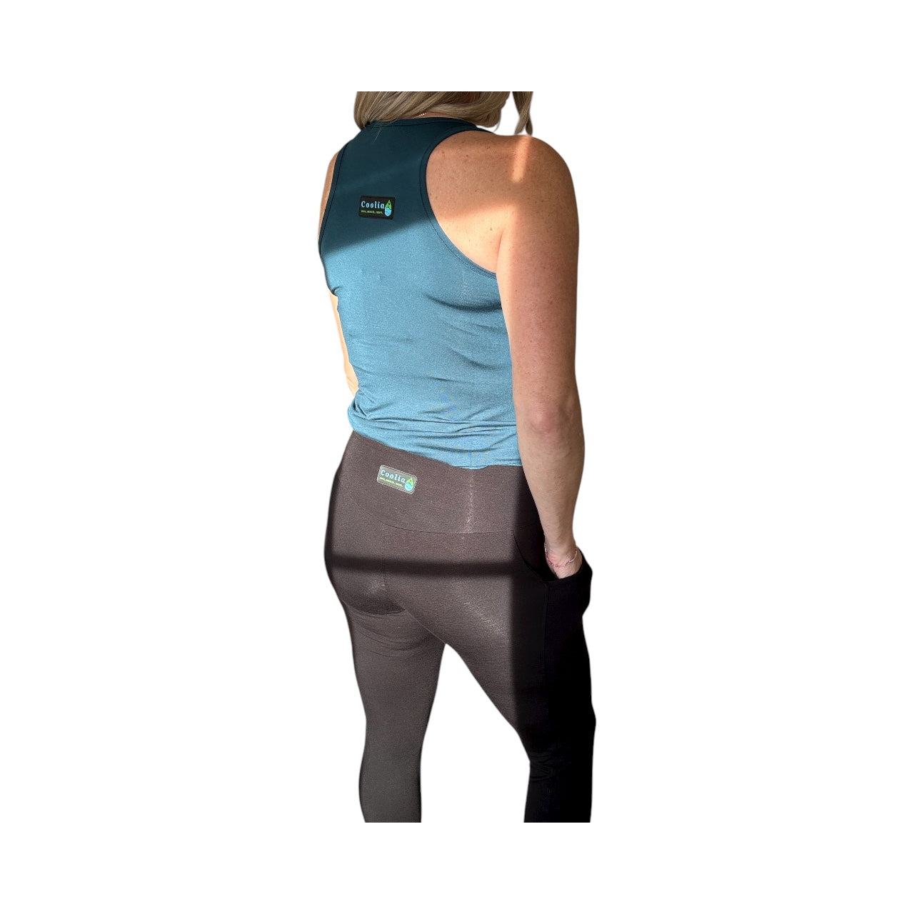 Bamboo Performance High-Rise Leggings with Pockets 25" - Women's