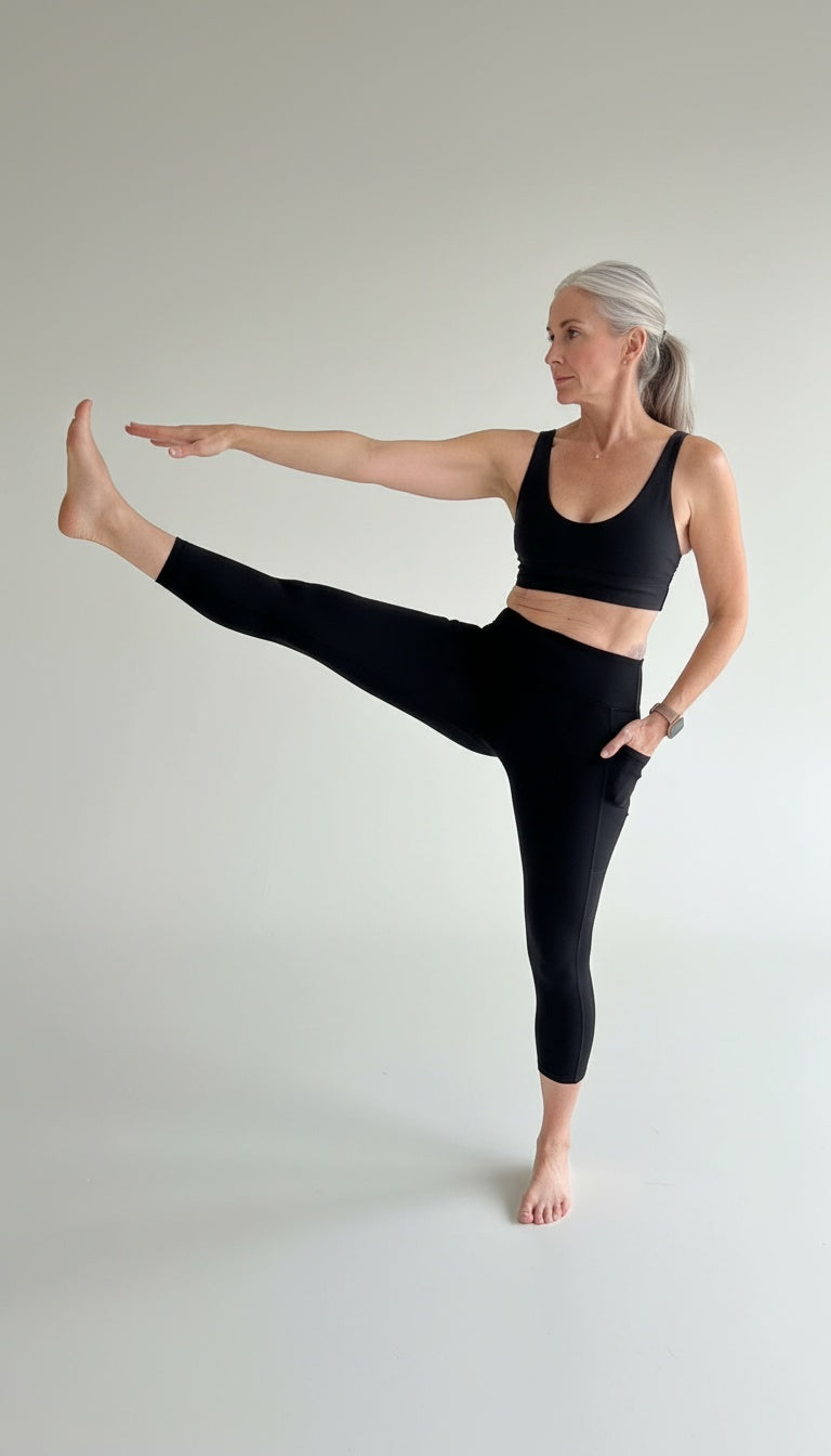 Cooling Bamboo High-Rise Pocket Leggings 25" Inseam